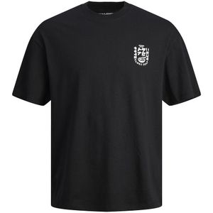 T-shirt met ronde hals en logo JACK & JONES. Katoen materiaal. Maten L. Zwart kleur