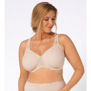 Minimizer BH Contouring sensation TRIUMPH. Polyamide materiaal. Maten 95D FR - 80D EU. Beige kleur