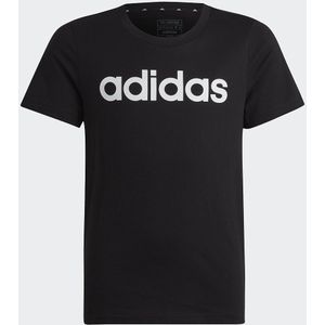 T-shirt met korte mouwen ADIDAS SPORTSWEAR. Katoen materiaal. Maten 11/12 jaar - 144/150 cm. Zwart kleur