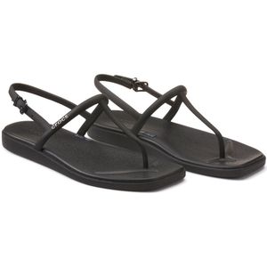 Teenslippers Miami CROCS. Rubber materiaal. Maten 39/40. Zwart kleur