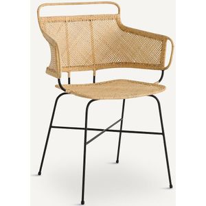 AM.PM - Théophane - Tafel Fauteuil - Beige - Rotan