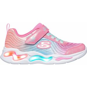 Lumineuze sneakers WAVY BEAMS OMBRE EXPRESS SKECHERS. Polyurethaan materiaal. Maten 35. Roze kleur