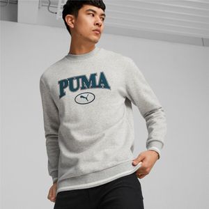 Sweater met ronde hals en groot logo PUMA. Katoen materiaal. Maten XS. Grijs kleur