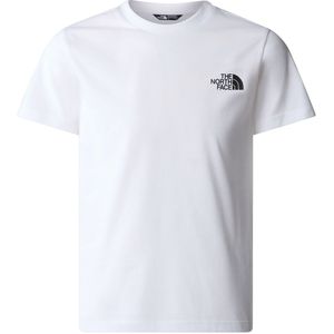 T-shirt met korte mouwen THE NORTH FACE. Katoen materiaal. Maten 7/8 jaar - 120/126 cm. Wit kleur