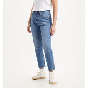 Jeans 501® Crop LEVI'S. Denim materiaal. Maten Maat 26 (US) - Lengte 26. Blauw kleur