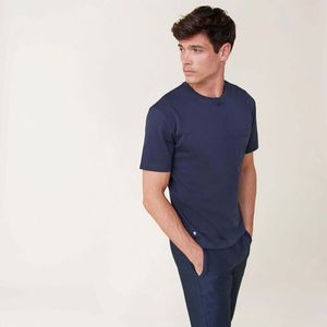 T-shirt met korte mouwen LE SLIP FRANCAIS. Katoen materiaal. Maten XL. Blauw kleur