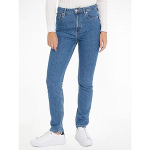 Slim jeans in stretch denim TOMMY HILFIGER. Denim materiaal. Maten 27 US - 34/36 EU. Blauw kleur