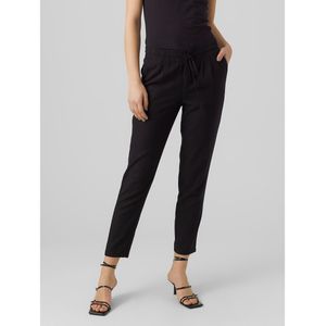 Rechte broek, 7/8 ste VERO MODA. Viscose materiaal. Maten M. Zwart kleur