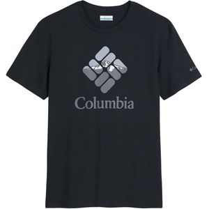 T-shirt met korte mouwen Rapid Ridge COLUMBIA. Katoen materiaal. Maten XL. Zwart kleur