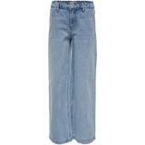 Wijde jeans KIDS ONLY. Katoen materiaal. Maten 11 jaar - 144 cm. Blauw kleur