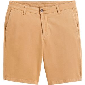 Chino bermuda in bio katoen LA REDOUTE COLLECTIONS. Katoen materiaal. Maten 44 FR - 48 EU. Geel kleur