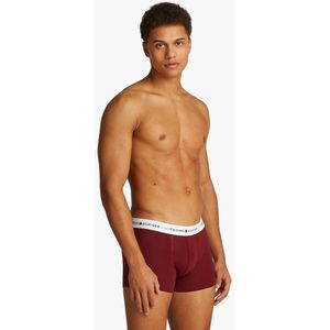Set van 3 boxershorts Signature cotton essential TOMMY HILFIGER. Katoen materiaal. Maten XL. Rood kleur
