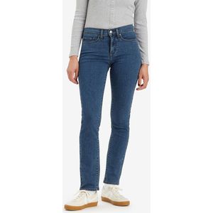 Jeans Slim Shaping 312 LEVI'S. Denim materiaal. Maten Maat 26 (US) - Lengte 32. Blauw kleur