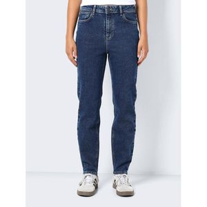 Rechte jeans, hoge taille NOISY MAY. Denim materiaal. Maten Maat 26 US - Lengte 30. Blauw kleur