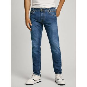 Tapered jeans PEPE JEANS. Katoen materiaal. Maten Maat 30 (US) - Lengte 32. Blauw kleur