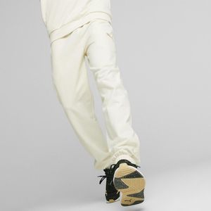 Trainingsbroek ongeverfd PUMA. Katoen materiaal. Maten L. Beige kleur