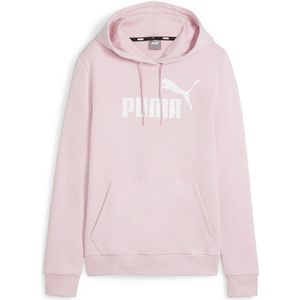 Hoodie Essential PUMA. Katoen materiaal. Maten S. Roze kleur