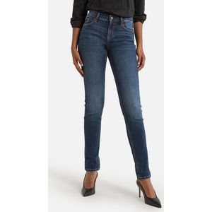 Slim jeans, medium taille ESPRIT. Katoen materiaal. Maten Maat 30 (US) - Lengte 32. Blauw kleur