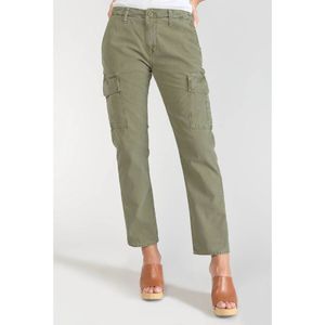 Cargo broek LE TEMPS DES CERISES. Katoen materiaal. Maten 25 US - 32/34 EU. Groen kleur