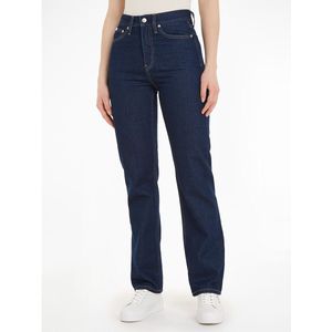 Rechte jeans met hoge taille CALVIN KLEIN JEANS. Denim materiaal. Maten 28 US - 36 EU. Blauw kleur