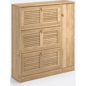 Schoenenkast Mayor, 3 klapdeuren, 1 deur