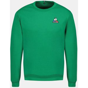 Sweater met ronde hals Essentials LE COQ SPORTIF. Katoen materiaal. Maten L. Groen kleur