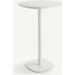 Lixfeld AM.PM - Hoge Bistrotafel - Wit - Keramiek - Voor 2 Personen