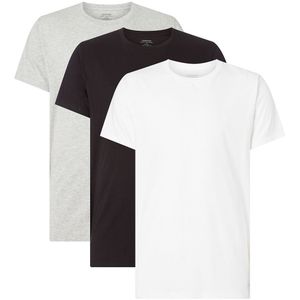 Set van 3 effen T-shirts CALVIN KLEIN UNDERWEAR. Katoen materiaal. Maten XL. Grijs kleur
