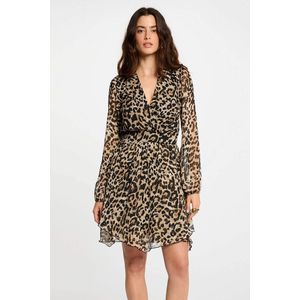 MORGAN - Korte Jurk - Luipaardprint - Polyester