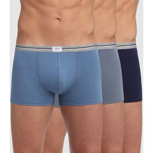 Set van 3 boxershorts Ultra Resist DIM. Katoen materiaal. Maten XL. Blauw kleur