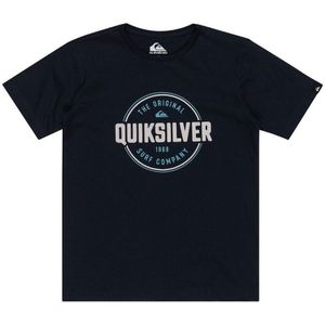 T-shirt met korte mouwen QUIKSILVER. Katoen materiaal. Maten 8 jaar - 126 cm. Blauw kleur