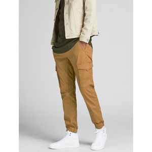 Slim cargo broek Paul Flake JACK & JONES. Katoen materiaal. Maten W36 - Lengte 34. Blauw kleur