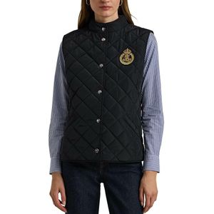 Gewatteerde korte bodywarmer LAUREN RALPH LAUREN. Polyester materiaal. Maten S. Blauw kleur