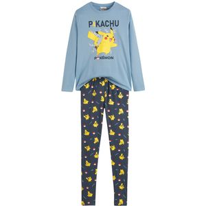 Pokémon - Pyjama - Groen - Katoen - Bedrukt Motief
