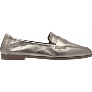 Loafers in leer TAMARIS. Leer materiaal. Maten 37. Goudkleur kleur