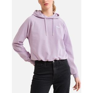 Cropped Hoodie Baalberg FILA. Katoen materiaal. Maten M. Violet kleur