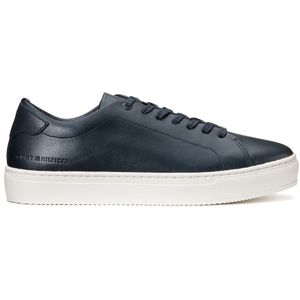 Sneakers in leer Premium Heritage TOMMY HILFIGER. Leer materiaal. Maten 40. Blauw kleur