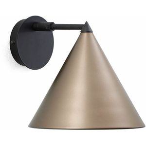 Enkelvoudige wandlamp, Moke AM.PM. Metaal materiaal. Maten één maat. Kastanje kleur