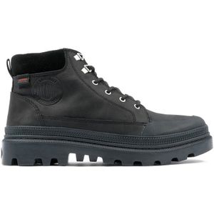 Leren boots Pallatrooper Cuff WP+ PALLADIUM. Leer materiaal. Maten 40. Zwart kleur