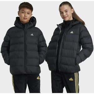 Donsjas met kap ADIDAS SPORTSWEAR. Polyester materiaal. Maten 13/14 jaar - 153/156 cm. Zwart kleur