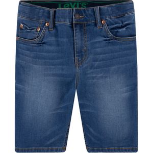 Short in jeans LEVI'S KIDS. Katoen materiaal. Maten 16 jaar - 174 cm. Blauw kleur