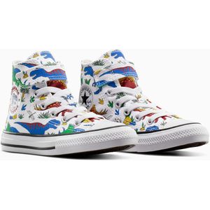 Sneakers Chuck Taylor All Star 1V Dinocons CONVERSE. Canvas materiaal. Maten 28. Wit kleur