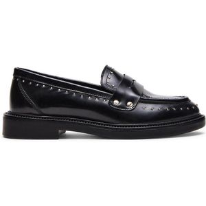 Loafers met studs Harloe STEVE MADDEN. Leer materiaal. Maten 37. Zwart kleur