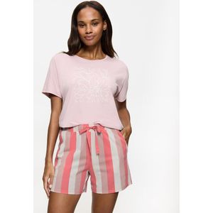 Katoenen short Mix & Match TRIUMPH. Katoen materiaal. Maten 44 FR - 42 EU. Roze kleur