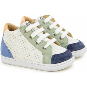 Sneakers Bouba Bi Zip SHOO POM. Leer materiaal. Maten 20. Blauw kleur