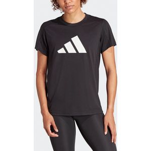 T-Shirt voor training Essentials adidas Performance. Polyester materiaal. Maten XL. Zwart kleur