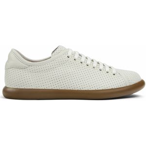 Pelotas Soller geperforeerde leren sneakers CAMPER. Leer materiaal. Maten 40. Wit kleur
