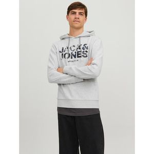 Hoodie jjjames JACK & JONES. Polyester materiaal. Maten XL. Grijs kleur