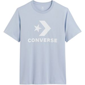 T-shirt met korte mouwen groot Star chevron CONVERSE. Katoen materiaal. Maten XS. Blauw kleur