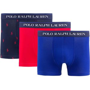 Set van 3 boxershorts POLO RALPH LAUREN. Katoen materiaal. Maten M. Blauw kleur
